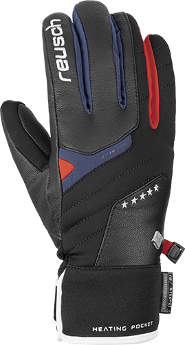 Reusch Mikaela Shiffrin R-TEX® XT  4931245 7700 black front